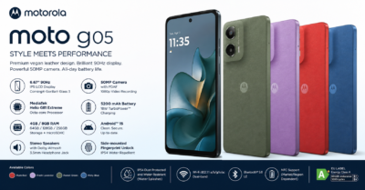 Motorola moto g05
