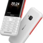NOKIA 5310 MOBILE WHITE AND RED