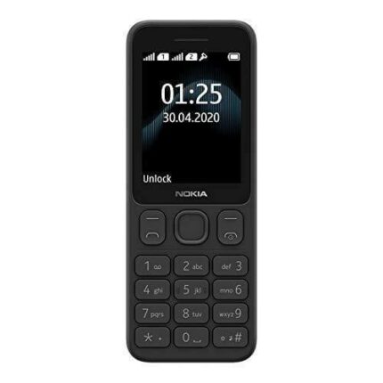 NOKIA 125 MOBILE BLACK