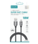 DADU 18W 3M USB to Type-C Super Fast Cable Model DC-C209
