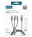 DADU 3-in-1 Fast Charging & Data Sync Cable Model DC-C255