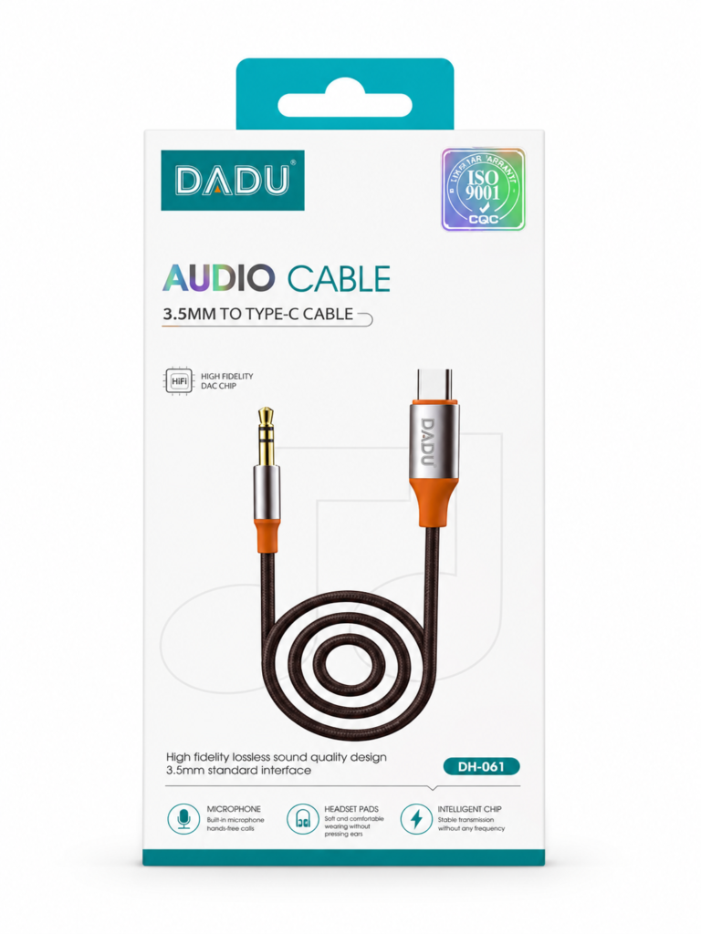 DADU DH-061 3.5mm Male to Type-C Audio AUX Cable