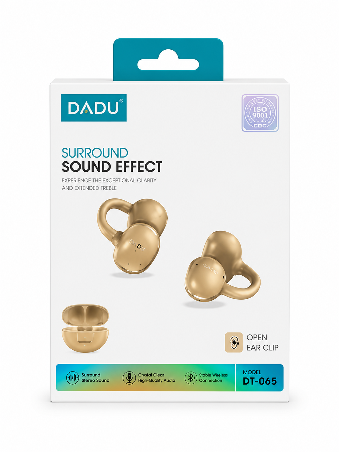DADU DT-065 Open-Ear Clip Wireless Earbuds DADU DT-065 Open-Ear Clip Wireless Earbuds