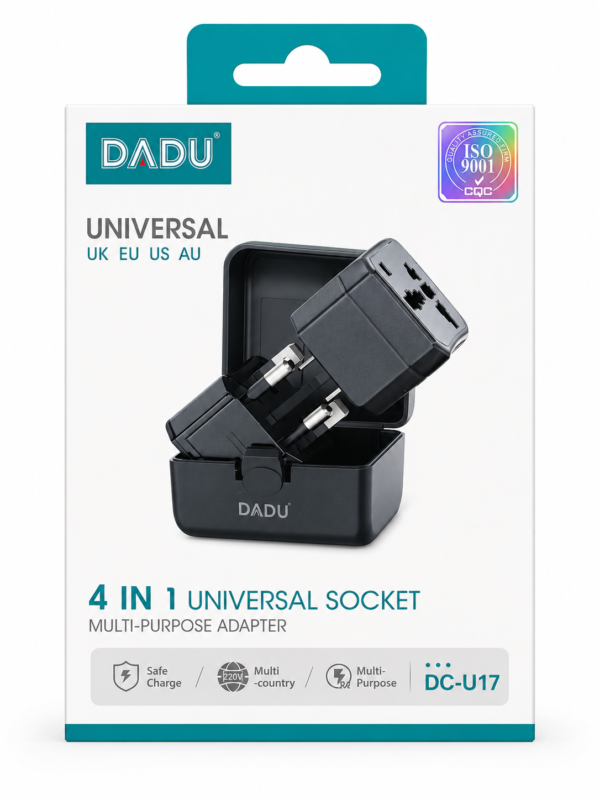 DADU DC-U17 4-in-1 Universal Multi-Purpose Socket Adapter