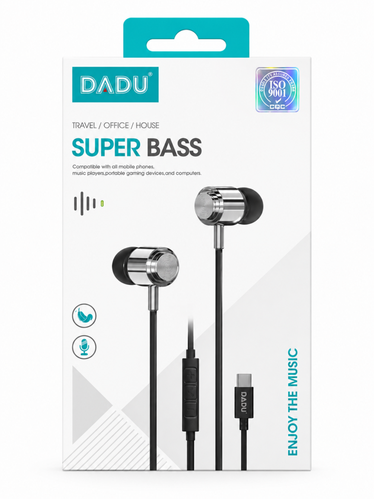 DADU DH-029 Super Bass Type-C In-Ear Earphones