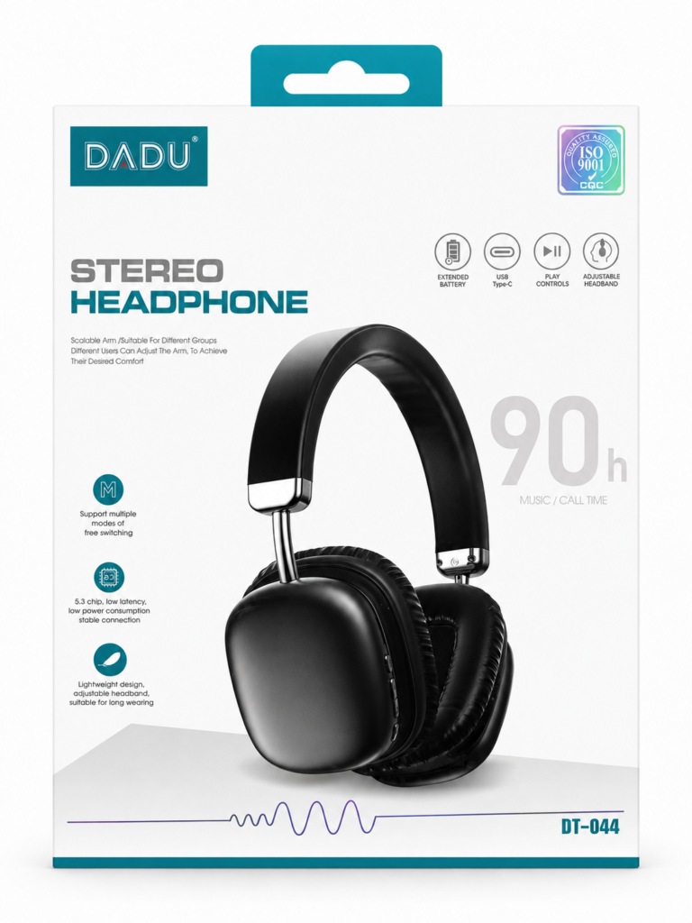 DADU DT-044 Bluetooth Wireless Stereo Headphone (90H Playtime)