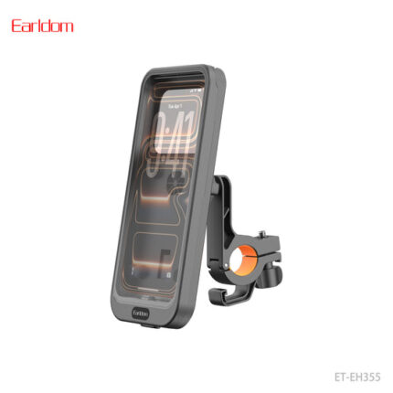 Earldom EH355 Bicycle Waterproof Phone Holder (Clear Screen View & Sensitive Touch)