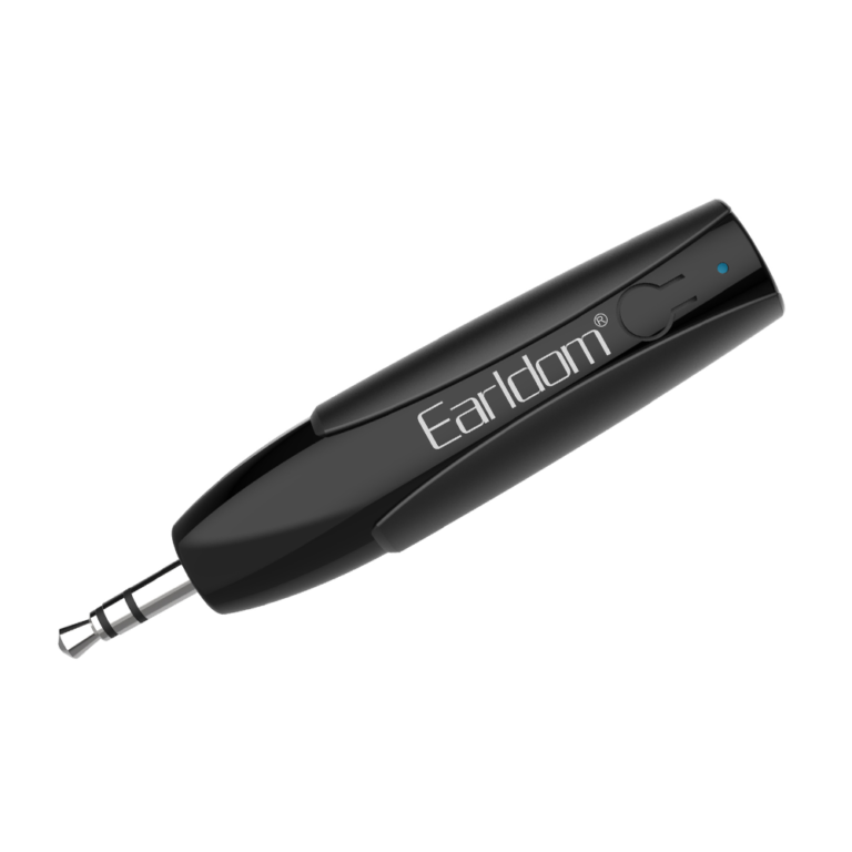 Earldom ET-M68 Wireless Receiver Audio Adapter (For Home & Vehicle)