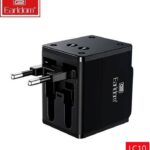 Earldom LC10 1-World Universal Travel Adapter 2.1A Output