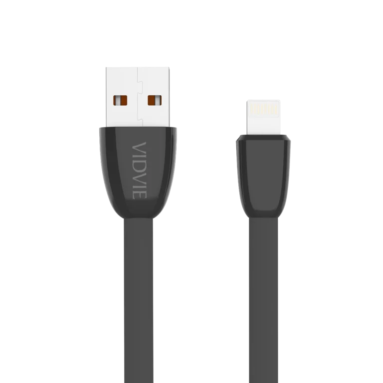 VIDVIE CB411i USB to Lightning 2.4A Silicon Cable (1M)