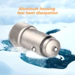 VIDVIE CC543 Dual Type-C 33W Fast Car Charger (Aluminum Alloy) - Image 5