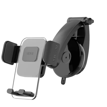 VIDVIE HC1522 Center Console Suction Cup Car Holder (360° Rotation)image-1