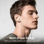 VIDVIE HS662 Half In-Ear 3.5mm Wired Headset (Wire-Controlled) - Image 5