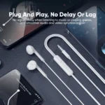 VIDVIE HS662 Half In-Ear 3.5mm Wired Headset (Wire-Controlled) - Image 6