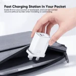 VIDVIE PLB182 Type-C & USB 30W GaN Fast Charger (Multi-Protocol) - Image 3