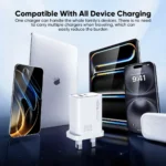 VIDVIE PLB182 Type-C & USB 30W GaN Fast Charger (Multi-Protocol) - Image 6