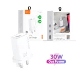 VIDVIE PLB182 Type-C & USB 30W GaN Fast Charger (Multi-Protocol) - Image 7
