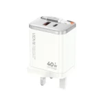 VIDVIE XL-PLB127 Retractable Cord 40W GaN Fast Chargerimage-01