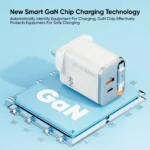 VIDVIE XL-PLB127 Retractable Cord 40W GaN Fast Charger - Image 3