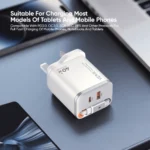 VIDVIE XL-PLB127 Retractable Cord 40W GaN Fast Charger - Image 4