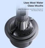 YESIDO C195 Adjustable Cup Holder Mount (For 3.5–6.7 Inch Smartphones) - Image 3