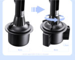 YESIDO C195 Adjustable Cup Holder Mount (For 3.5–6.7 Inch Smartphones) - Image 4