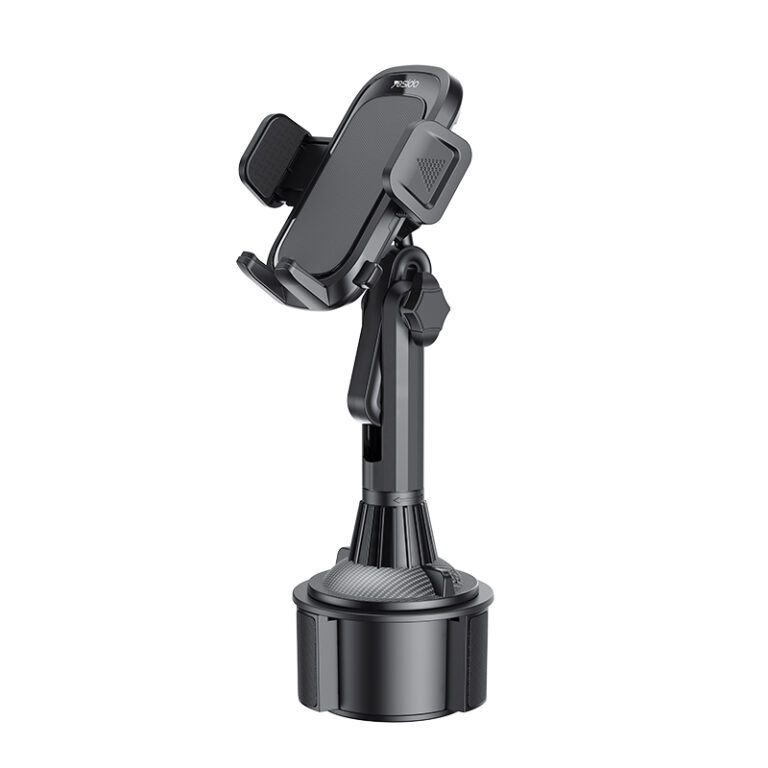 YESIDO C195 Adjustable Cup Holder Mount (For 3.5–6.7 Inch Smartphones)
