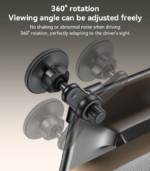 YESIDO C213 Floating Screen Magnet Car Holder (For iPhone 12–16 Series) - Image 6