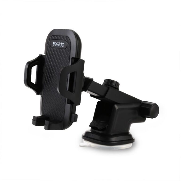 YESIDO C23 Telescopic Arm Suction Cup Car Phone Holder (360° Rotation)image-01