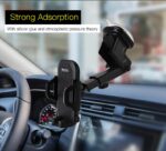 YESIDO C23 Telescopic Arm Suction Cup Car Phone Holder (360° Rotation) - Image 2