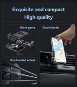 YESIDO C251 Floating Screen Magnet Car Holder (For iPhone 12–16 Series) - Image 5