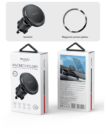 YESIDO C252 Air Vent Magnetic Car Phone Holder (For iPhone 12–16 Series) - Image 10