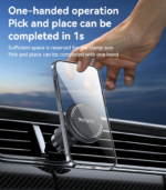 YESIDO C252 Air Vent Magnetic Car Phone Holder (For iPhone 12–16 Series) - Image 6