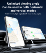 YESIDO C252 Air Vent Magnetic Car Phone Holder (For iPhone 12–16 Series) - Image 7