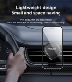YESIDO C252 Air Vent Magnetic Car Phone Holder (For iPhone 12–16 Series) - Image 9