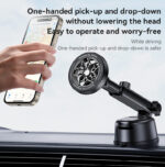 YESIDO C266 Multi-Angle Magnetic Phone Holder For Dashboard & Windshield - Image 5