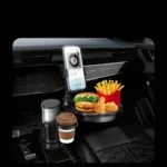 YESIDO C274 4-in-1 Multifunctional Car Cup Holder Tray Stand (With Phone Holder) - Image 4