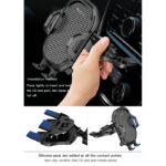 YESIDO C84 Combination CD Slot and Air Vent Car Phone Holder (360° Rotation) - Image 2