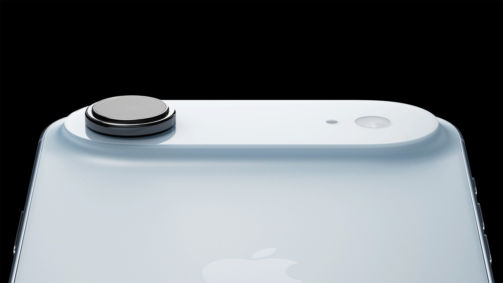 Apple iPhone Air camera plateau view
