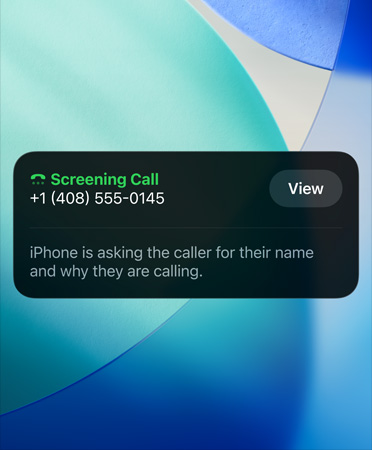 iOS 26 Live Call Screening and Hold Assist on iPhone 17 Pro Max