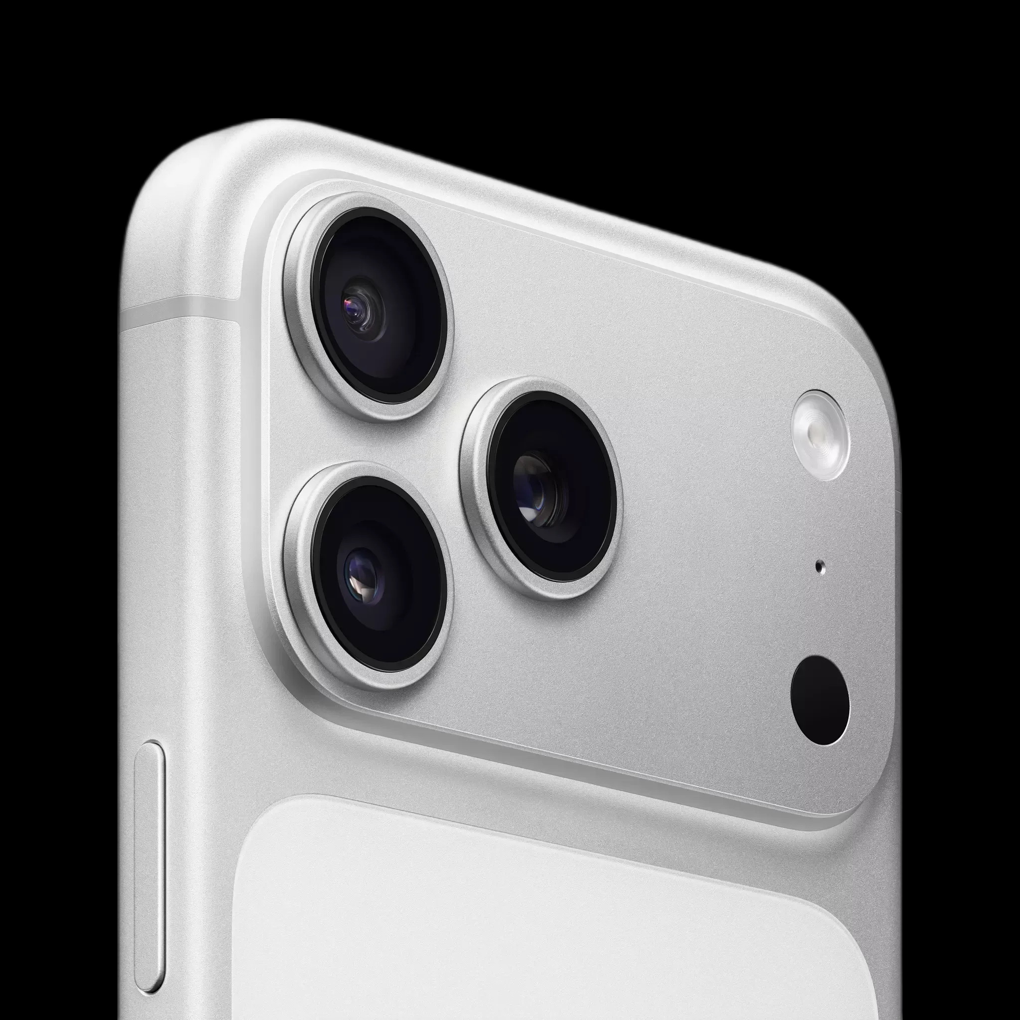Apple iPhone 17 Pro Max Silver finish unibody camera system