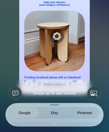 Visual Intelligence object and landmark recognition on iPhone 17 Pro Max