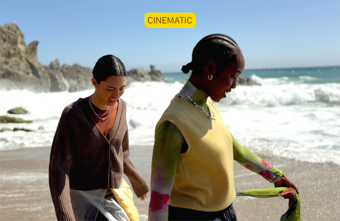 Cinematic mode video recording