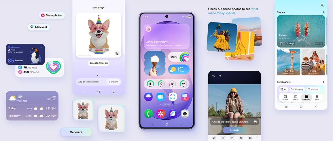 Samsung One UI 8.5 Operating System Interface
