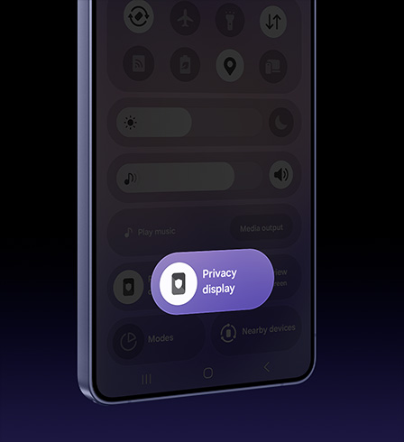 One UI Quick Panel Privacy Display Toggle