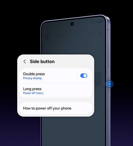 Side Power Button Privacy Activation